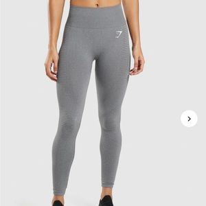 Grey gym shark leggings